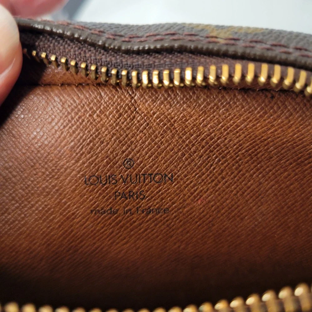 Louis Vuitton Danub Shoulder Bag Women Brown Monogram M45266 Crossbody